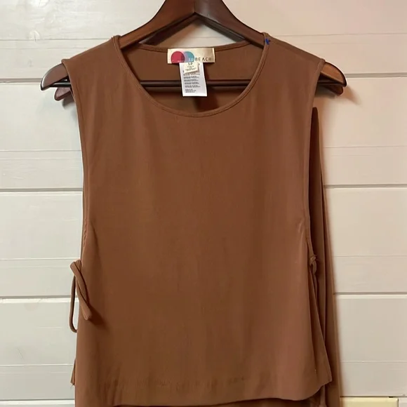 Free People Beach SineadTwo Piece Maxi Skirt & Top Set in Cigar Size SP.